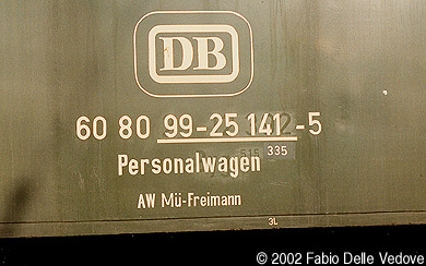 Zum Vergrößern klicken - Personalwagen des AW München-Freimann (München, Februar 1990)